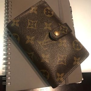 Louis Vuitton French Monogram Kisslock Wallet